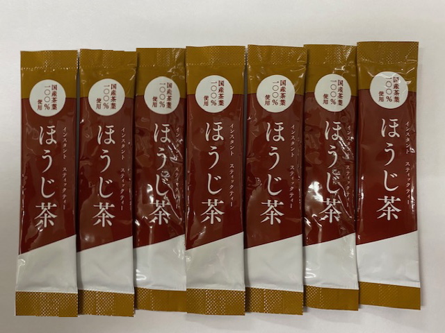 インスタント茶スティックほうじ茶 （100本）